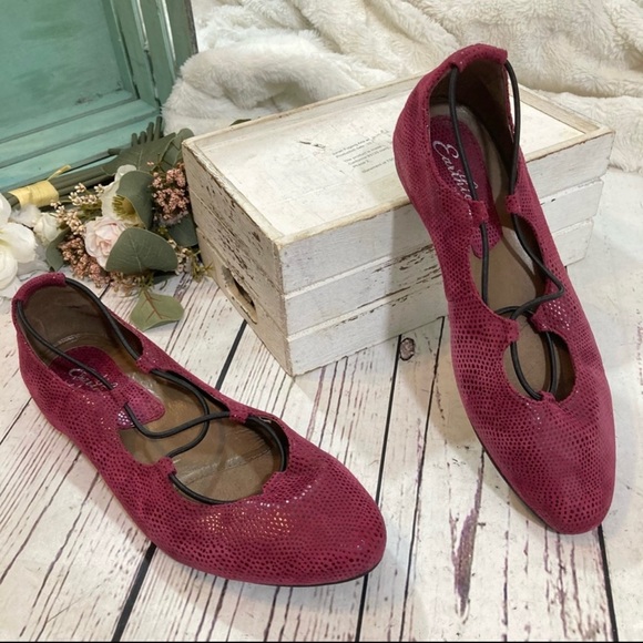 Earthies by eart essen ballerina suede flats - Picture 5 of 7
